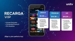 Recarga VIP UniTV Plans and Pricing