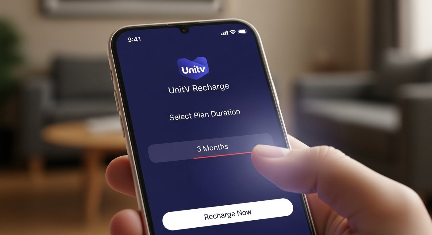 recarga unitv 3 meses